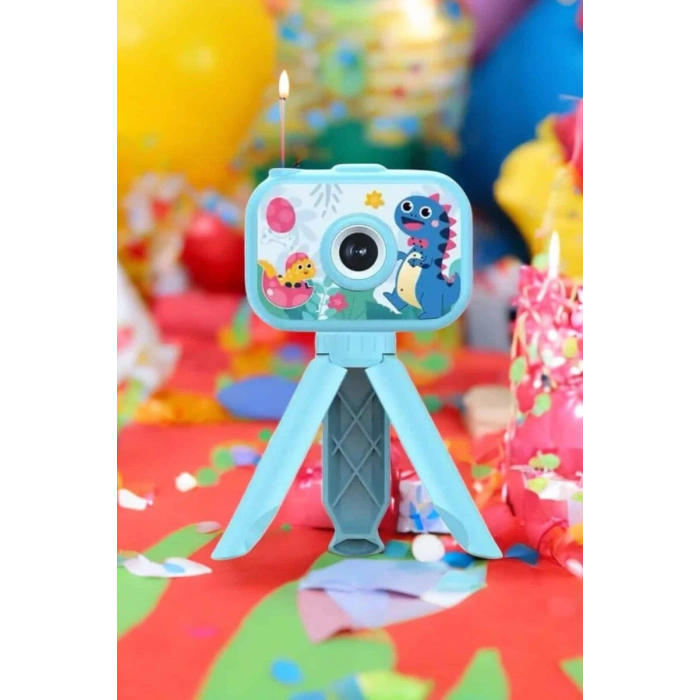 Ayaklı Mini Fotoğraf Makinesi Çocuk Için Eğitici Video Kamera