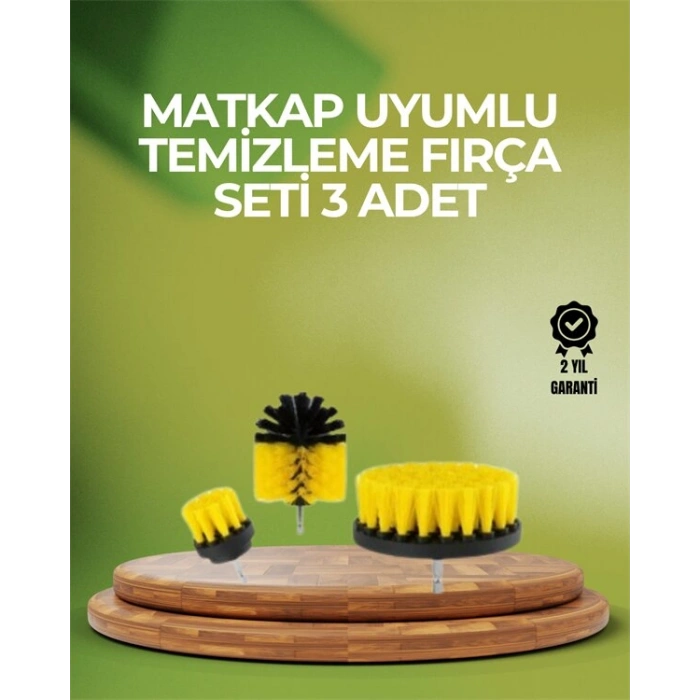 Banyo Mutfak Jant ve Fayans Temizliği İçin Uygun Matkap Başlığı
