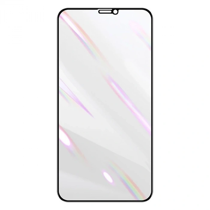 Baseus 0.25mm İPhone 11 Pro-XS-X 3D Curved Privacy Gizlili Cam Ekran Koruyucu-(5775)