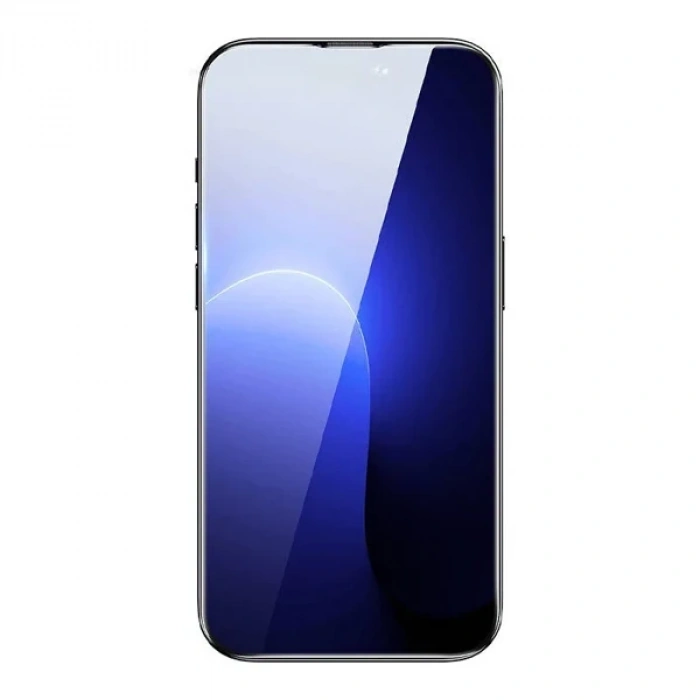 Baseus 0.3mm Crystal iPhone 14 Plus - 13 Pro Max Full Tempered Ekran Koruyucu-(5775)