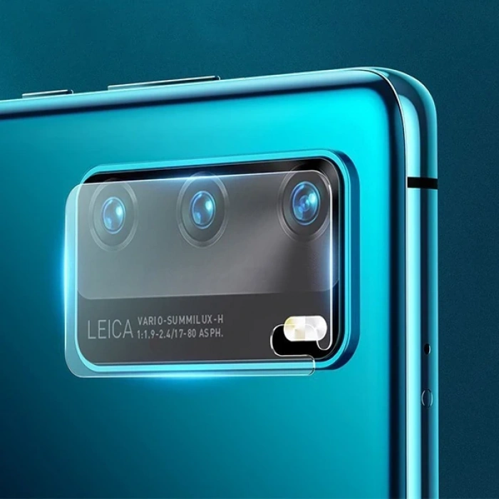 Baseus Huawei P40 Kamera Koruyucu Kırılmaz Cam 2adet set-(5775)