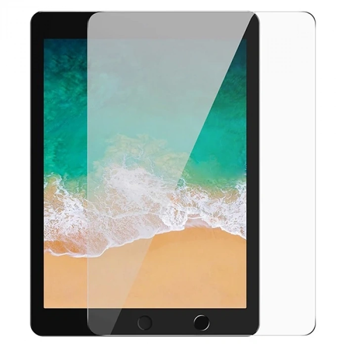 Baseus iPad 9.7 2018 / 2017 / Pro 9.7 / Air 2 / Air Tempered Cam Ekran Koruyucu-(5775)