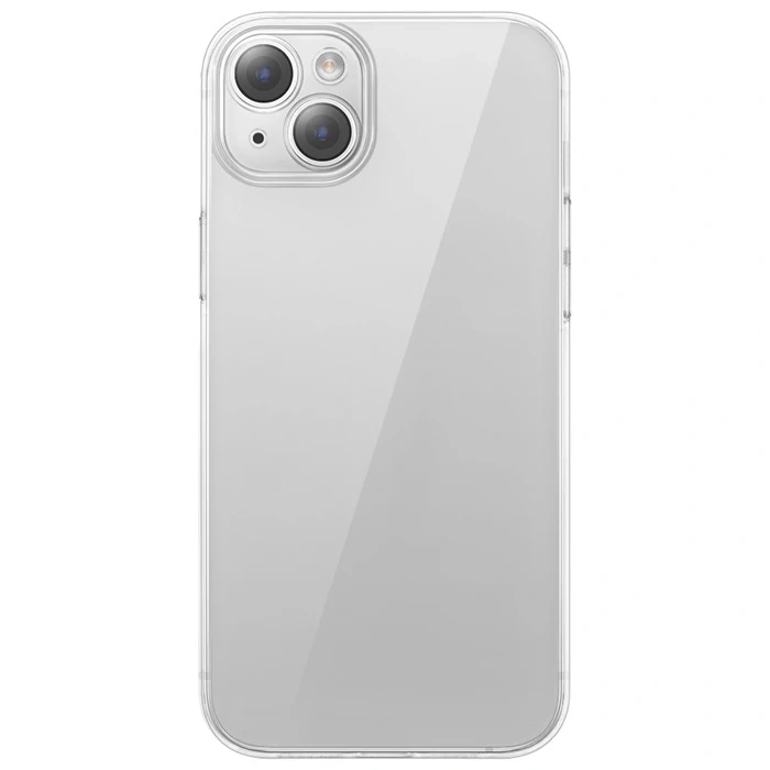 Baseus iPhone 15 Plus Lucent Serisi Ultra İnce Transparan Kılıf-(5775)