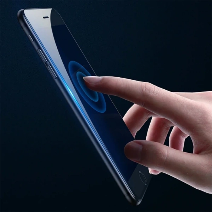 Baseus İPhone 8-7-6-6S 3D 023MM Full Kırılmaz Cam Ekran Koruyucu-(5775)