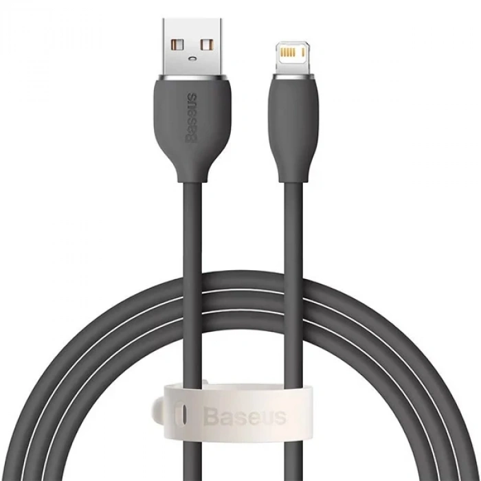 Baseus Jelly Liquid USB to iPhone Lightning 2.4A Hızlı Şarj Kablosu 1.2m-(5775)