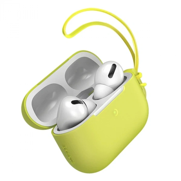 Baseus Lets go Jelly Lanyard AirPods Pro Silica Gel Koruma Kılıfı-(5775)