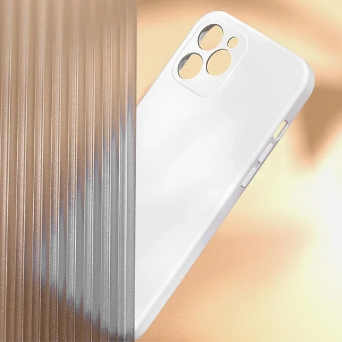Baseus Liquid Silica Gel iPhone 12 Pro 6.1 Kılıf Ultra Koruma Silikon Kılıf-(5775)