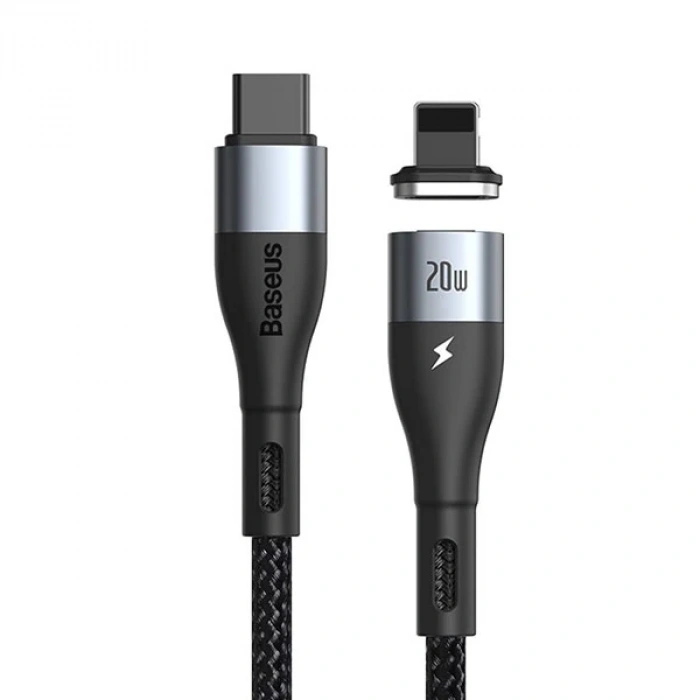 Baseus PD 20W İPhone 131211XS USB-C Manyetik Şarj Kablosu 2m-(5775)