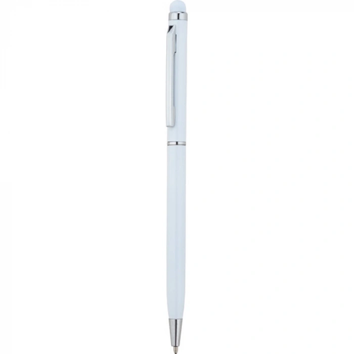 Beyaz Renk Tükenmez Metal Kalem