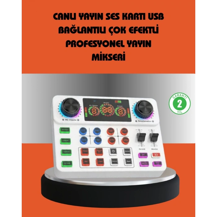 Bluetooth Bağlantılı Karaoke ve Yayın Ses Kontrol Ünitesi