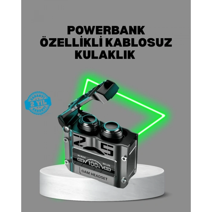 Bluetooth Kulaklık Kablosuz ANC Gürültü Önleyici Stereo Ses