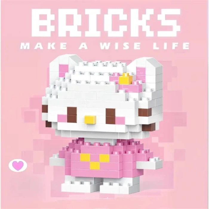 Bricks Hello Kitty Mini Lego Figürü