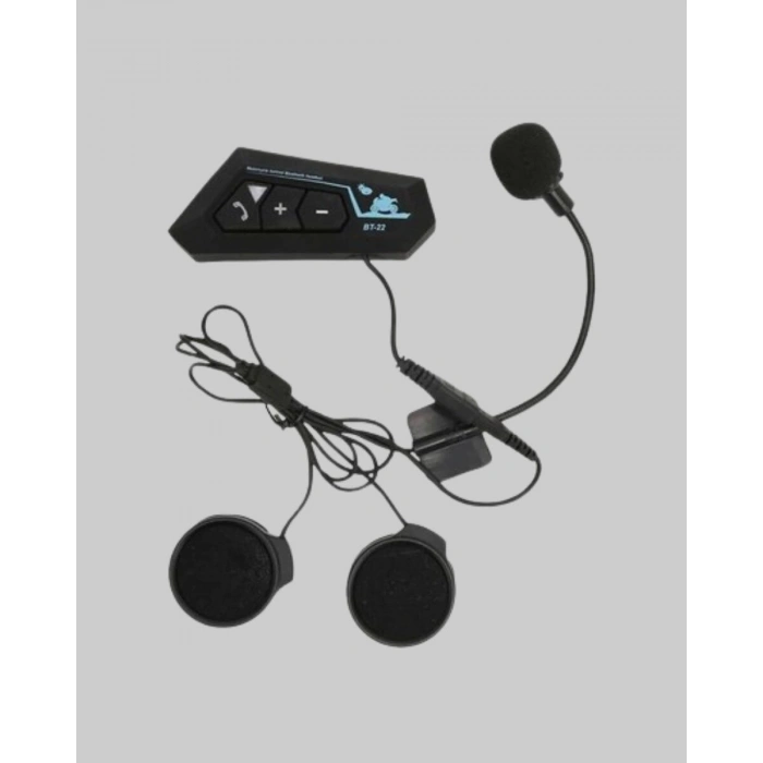 BT22 Kask İçi Bluetooth Kulaklık Hızlı Eşleşme ve Gürültü Önleyici Mikrofon