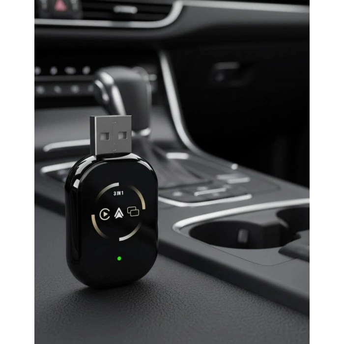CarPlay Destekli Araçlar İçin Kablosuz Android Auto Dönüştürücü