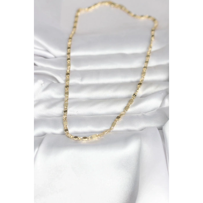 CM 14K Gold Renk Arpa Model 45 cm Kadın Kolye 5886
