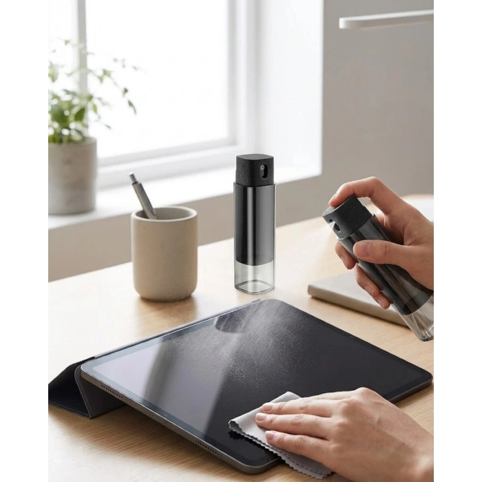 Çok Amaçlı Temizlik Sprey Şişesi Telefon Tablet Laptop Ekran Temizleme Kabı