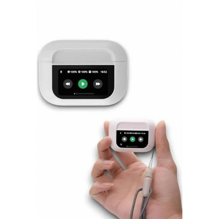 Dokunmatik Ekranlı Bluetooth Kulaklık TWS İOS Android Tüm Telefonlara Uyumlu Kulaklık