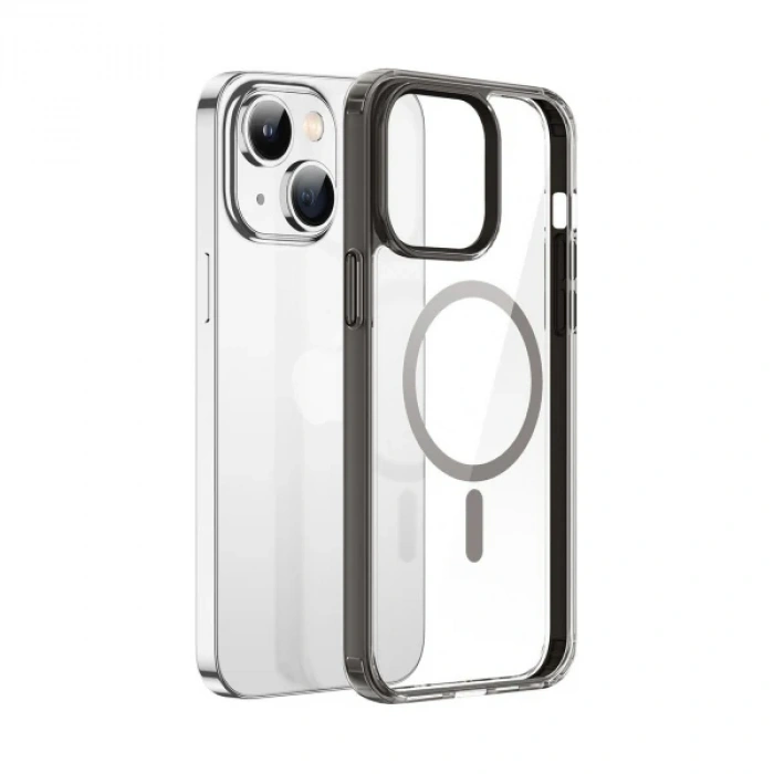 Dux Ducis Clin Mag Series iPhone 14 Plus 6.7 Magsafe Uyumlu Manyetik Silikon Kılıf-(5775)
