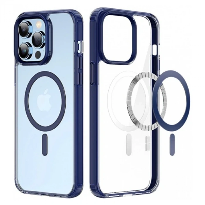 Dux Ducis Clin Mag Series iPhone 14 Pro Max 6.7 Magsafe Uyumlu Manyetik Silikon Kılıf-(5775)
