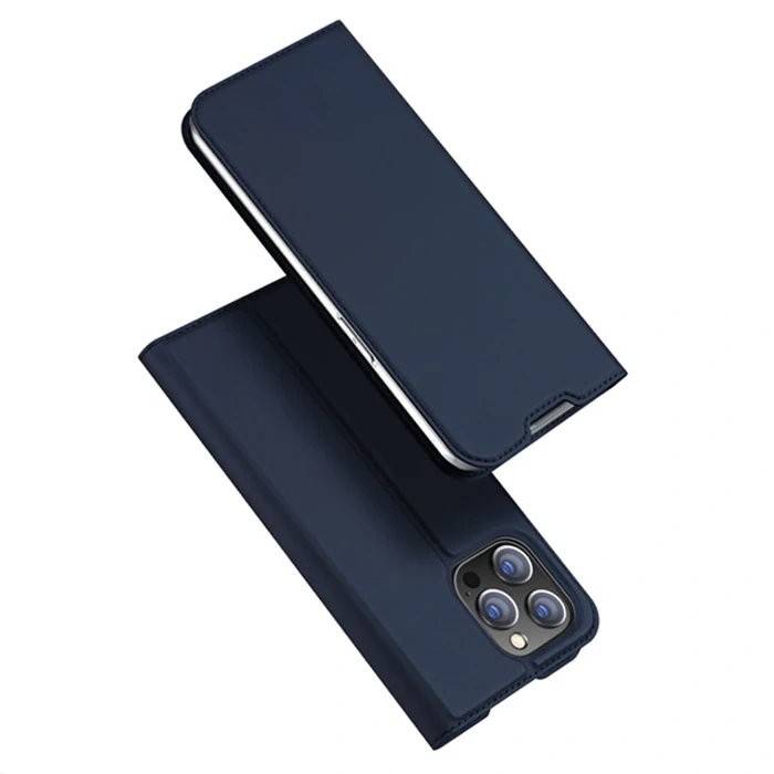 Dux Ducis iPhone 14 Pro 6.1 Kılıf Skin Pro Series Flip Cover Kapaklı Kılıf-(5775)