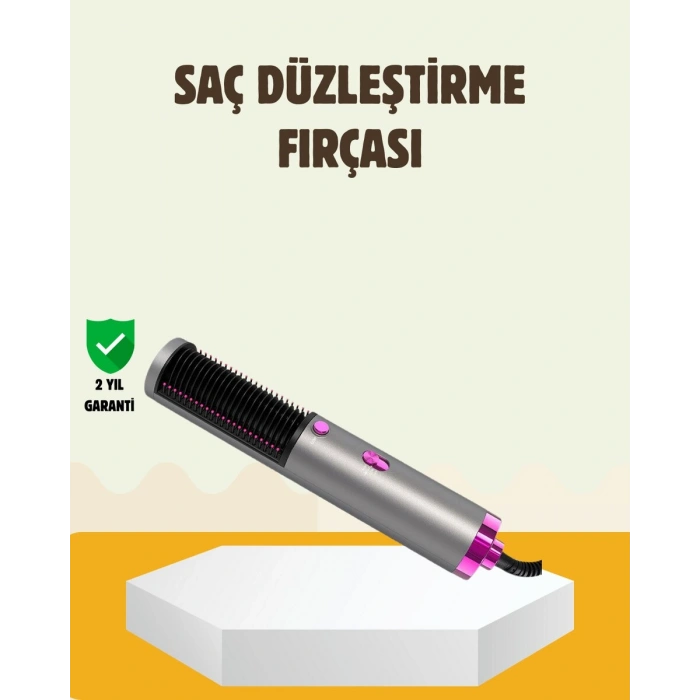 Ergonomik Tasarımlı Hafif ve Taşınabilir Sıcak Hava Fırçası