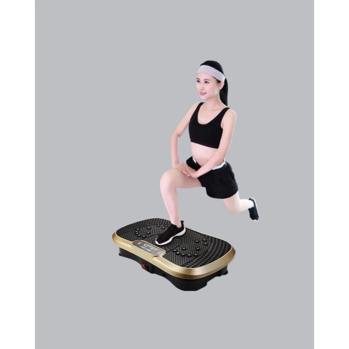 Evde Spor İçin Titreşimli Plate Fitness Platformu