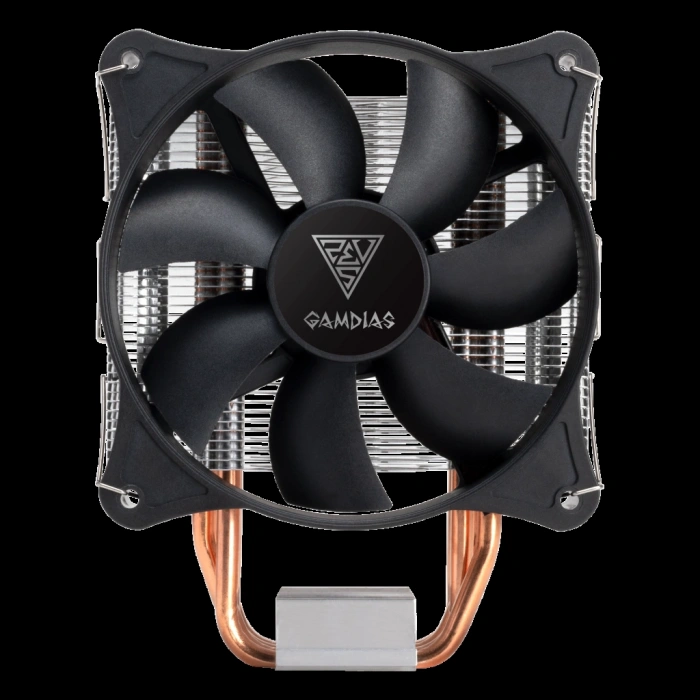 GAMDIAS BOREAS E1-410 MONO 120mm CPU  Kule Tipi Hava Soğutma Doğrudan Temas Teknolojisine Sahip 4 adet Gelişmiş Bakır Isı Borusu (AMD AM4 ve INTEL Tüm işlemciler ile uyumlu)(1923)