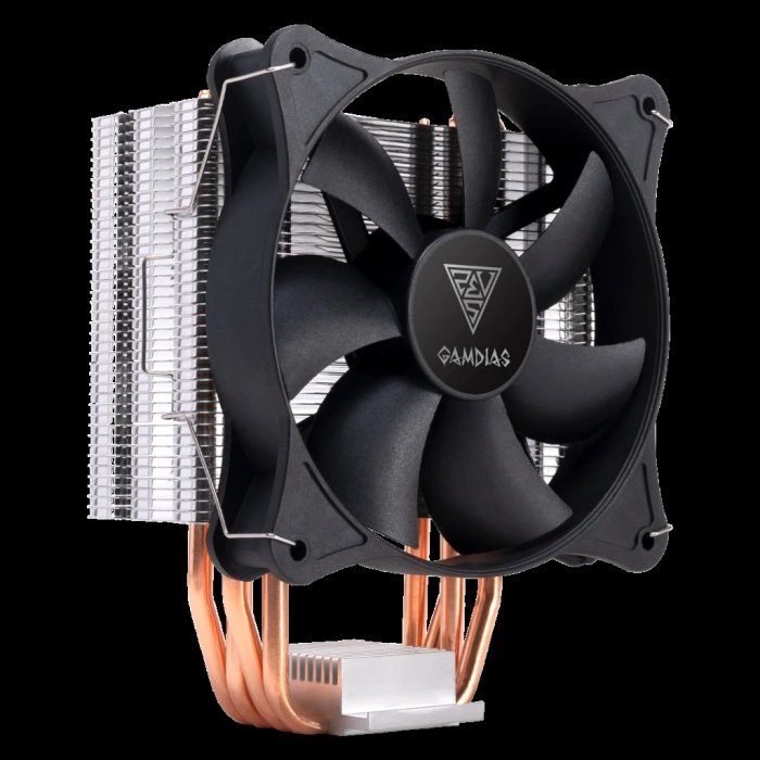 GAMDIAS BOREAS E1-410 MONO 120mm CPU  Kule Tipi Hava Soğutma Doğrudan Temas Teknolojisine Sahip 4 adet Gelişmiş Bakır Isı Borusu (AMD AM4 ve INTEL Tüm işlemciler ile uyumlu)(1923)