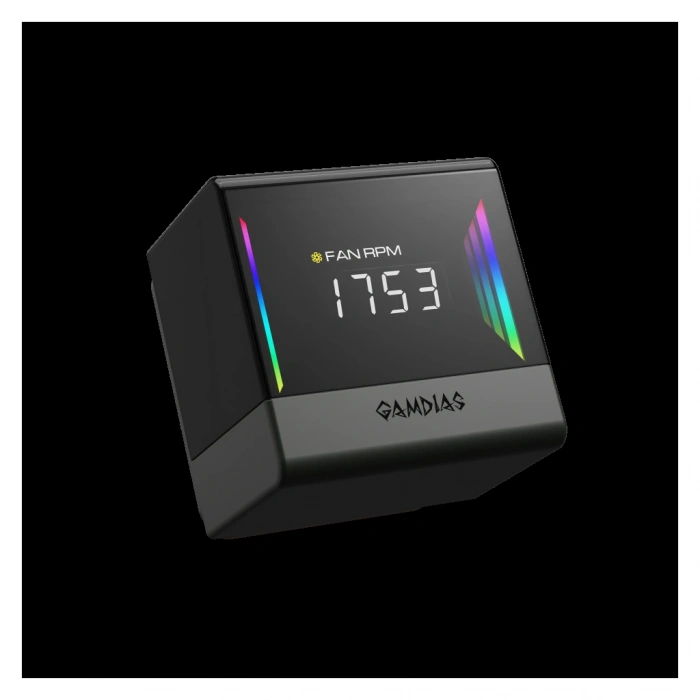 GAMDIAS CHIONE E4-240 240mm ARGB 2 Fanlı Dijital Ekran CPU Sıvı Soğutma(1923)