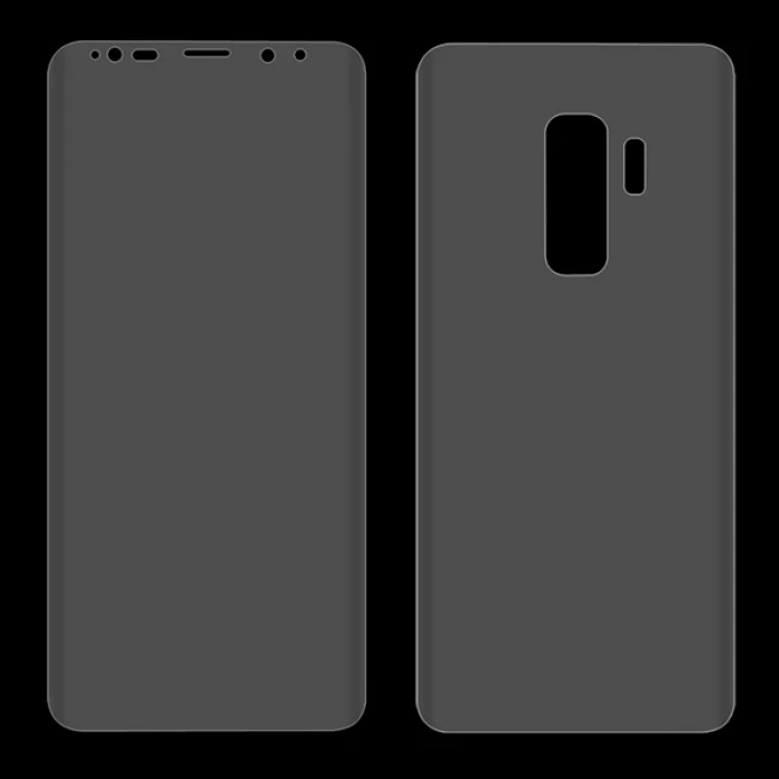 Gor Galaxy S9+plus 3d Ön Arka Darbe Emici Full Pet Koruyucu-(5775)