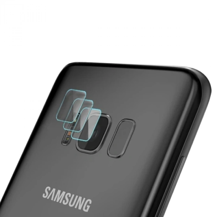 Gor Samsung Galaxy S8 Nano Kamera Koruyucu 3 Adet Set-(5775)