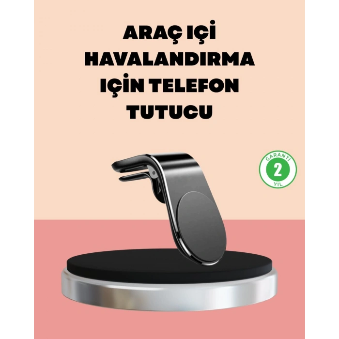 Güçlü Manyetik Araç Telefon Tutucu – GPS Navigasyon İçin İdeal
