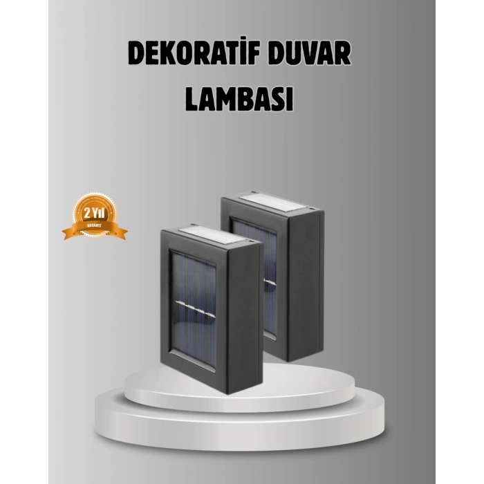 Güneş Enerjili 6 LED Solar Lamba – Fotoselli Su Geçirmez ve Çevre Dostu Bahçe Işığı