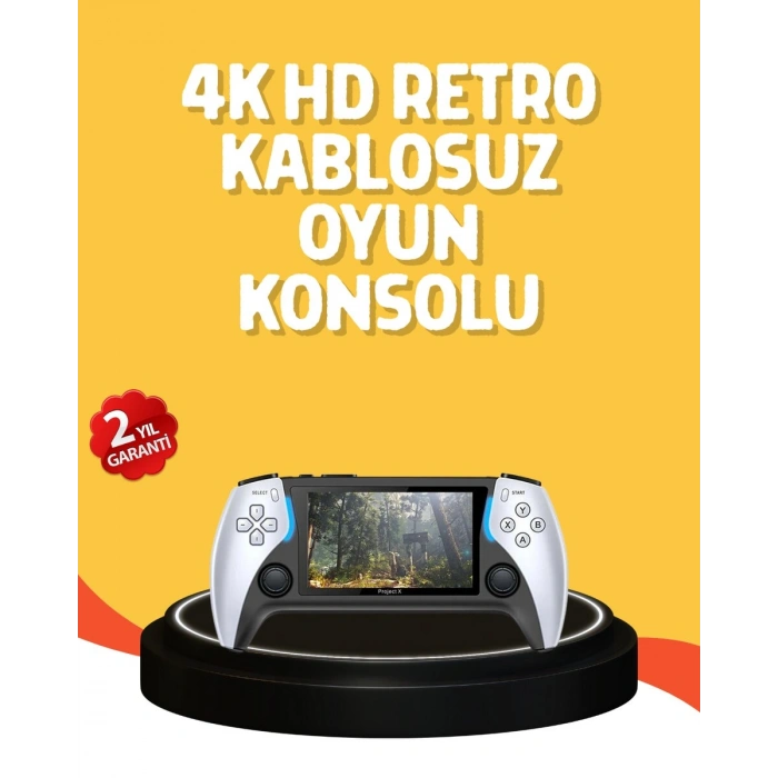 HDMI Çıkışlı Çok Fonksiyonlu Renkli Ekranlı El Konsolu
