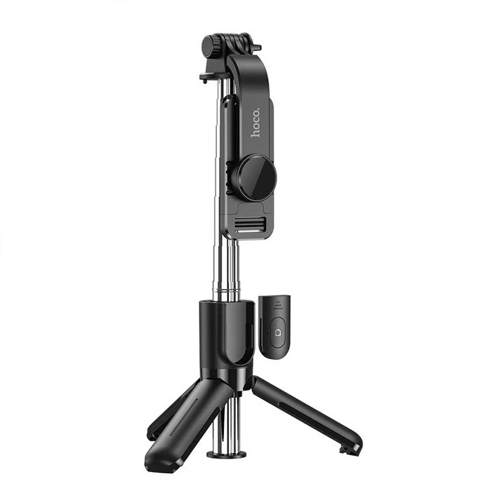 HOCO K17 Bluetooth Uzaktan Kontrol Selfie Çubuğu Tripod Mini Canlı Yayın Standı-(5775)