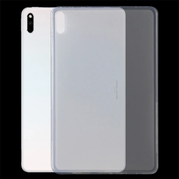 Huawei MatePad 10.4 Ultra Koruma Şeffaf Silikon Kılıf-(5775)