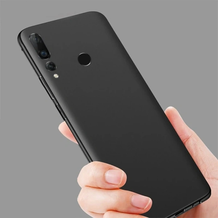 Huawei Nova 4 Kamera Korumalı Fit Silikon Kılıf-(5775)