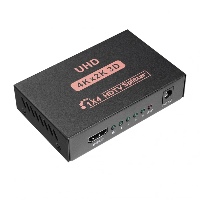 HYTECH HY-LU4 4xHDMI 2K-4K Monitör Çoklayıcı (1PC-4Monitör)(1923)