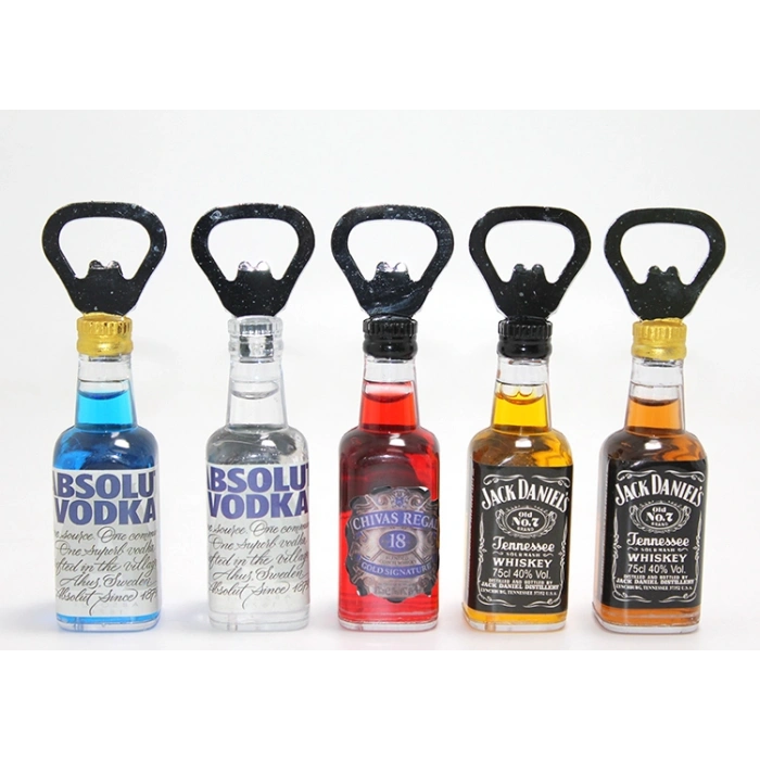 İkonik İçecek Şişesi Tasarımlı Magnetli Şişe Açacağı - Model 1