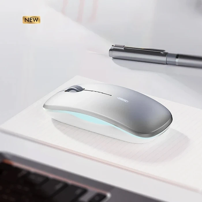 İNPHİC M5 Kablosuz Fare Şarj Edilebilir Sessiz Kullanım 2.4G Işıklı USB Mouse-(5775)