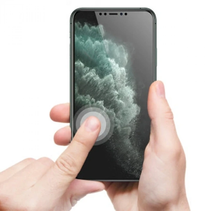 İPhone 11 Pro Film Ön Arka Full Koruyucu Membran Nano Hidrojel Koruyucu Set-(5775)