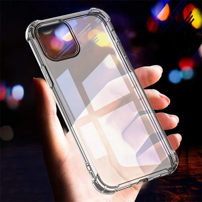 İPhone 11 Pro Max Anti-Drop Darbe Emici Silikon Kılıf-(5775)