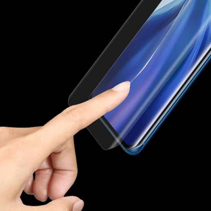 İPhone 12 Mini 5.4 Full Kaplama Hidrojel Film Full Ekran Koruyucu-(5775)