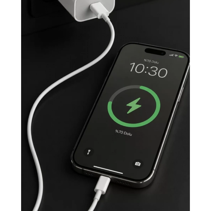 iPhone 13 12 11 XR XS X SE 2022 2020 20W Lightning Şarj Cihazı