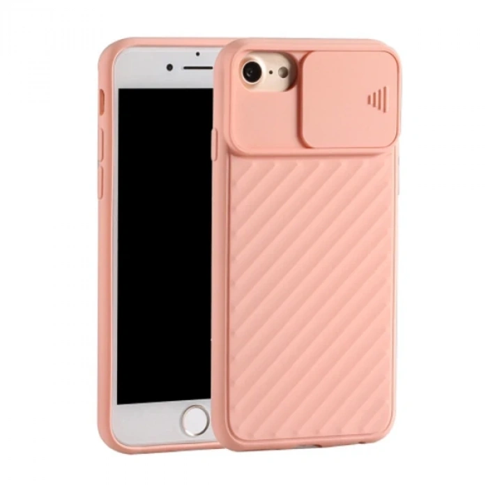 iPhone SE3-SE2 İPhone 8-7 Kılıf Kamera Kapatan koruyucu Sürgülü Kılıf-(5775)