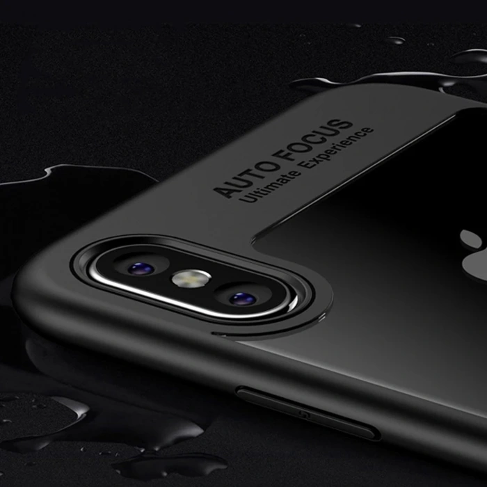 İphone X Xs Ultra Slim Trasparan Premium Kılıf-(5775)