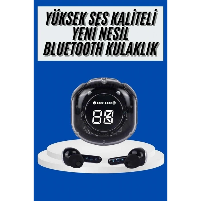 Kablosuz Bluetooth Kulaklık Hifi Ses Kalitesi ve Mikrofonlu