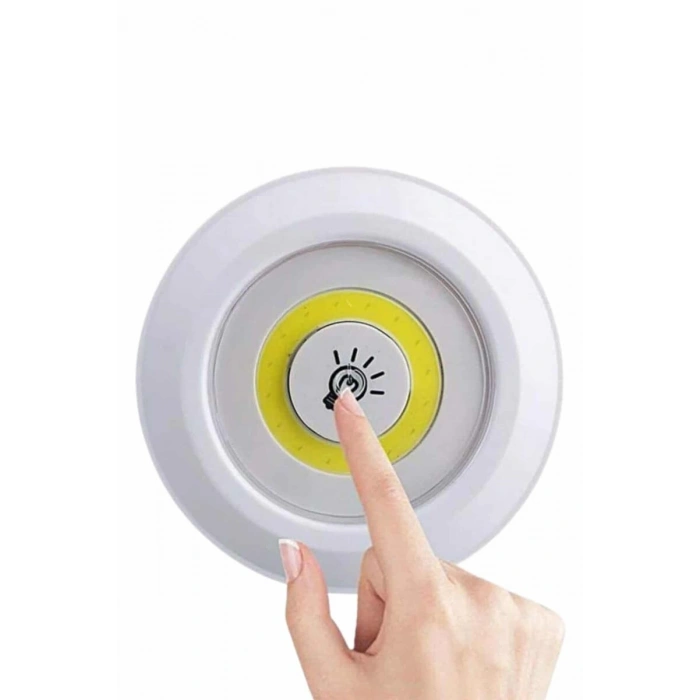 Kablosuz Pilli Işıldak  Masa Lambası Mutfak Tezgah Altı Banyo Dolabı Dolap İçi