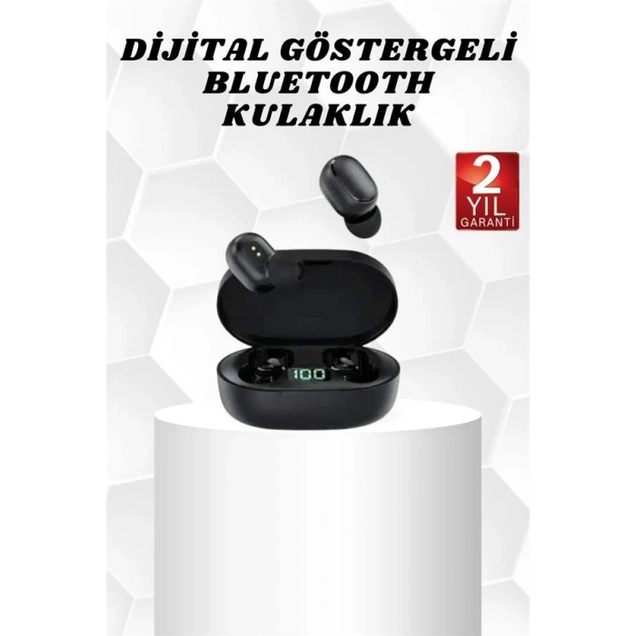 Kablosuz TWS Kulaklık Kulak İçi Mikrofonlu Bleuetooth Kulaklık Yüksek Ses Kaliteli