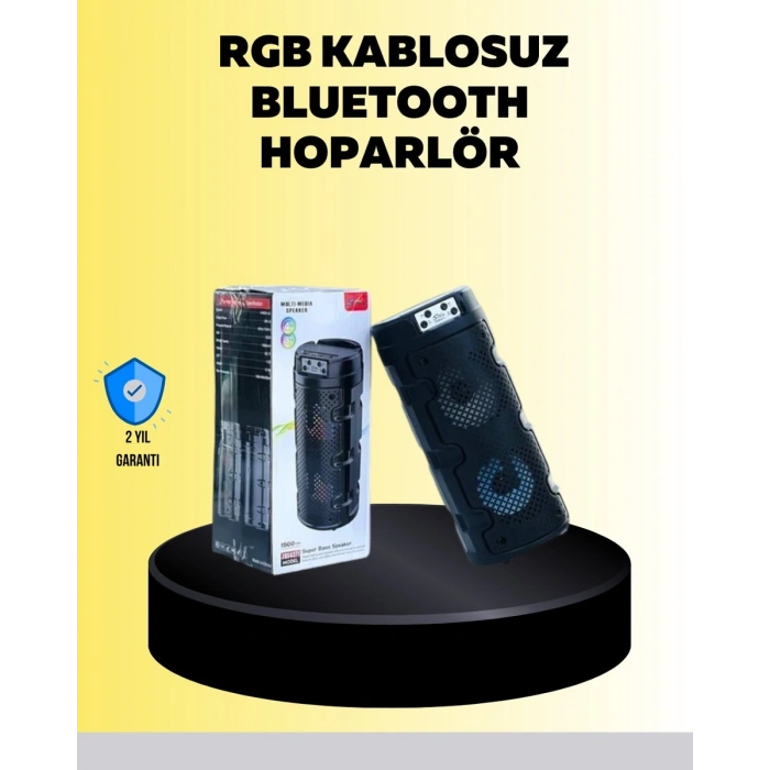 Kompakt ve Şık Tasarımlı Taşınabilir Hoparlör